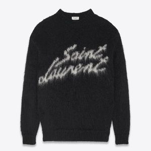 90S SAINT LAURENT SWEATER IN MOHAIR
